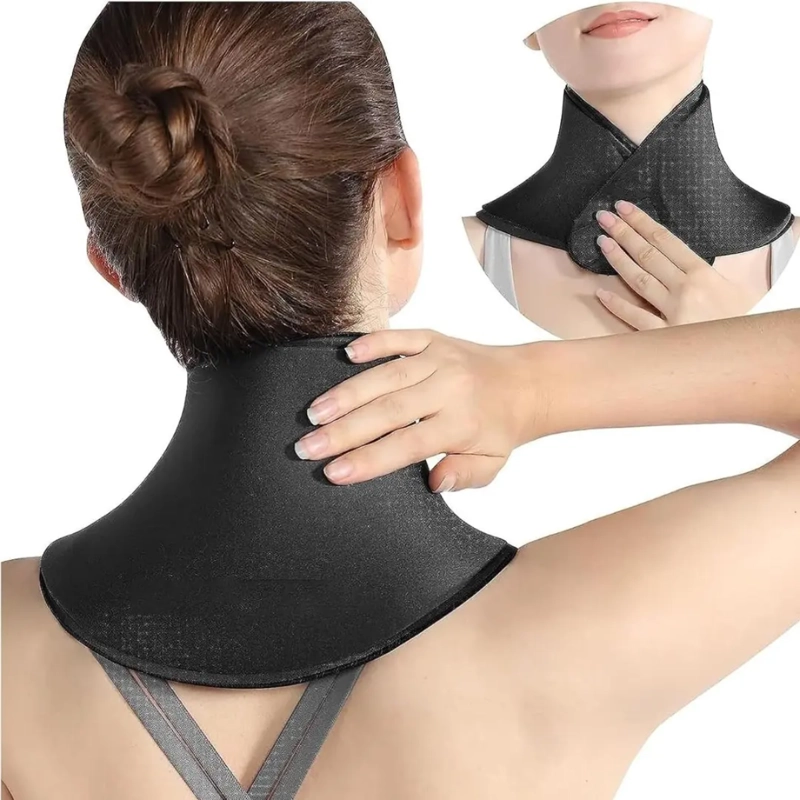 COMPRESA GEL CUELLO CERVICAL ALIVIO DOLOR FRIO CALOR - 4