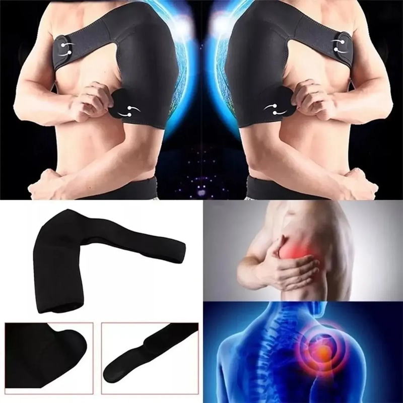HOMBRERA ELASTICA DEPORTIVA SOPORTE PROTECTOR DE HOMBRO - 2