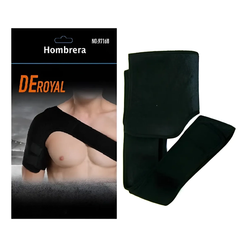 HOMBRERA ELASTICA DEPORTIVA SOPORTE PROTECTOR DE HOMBRO - 4