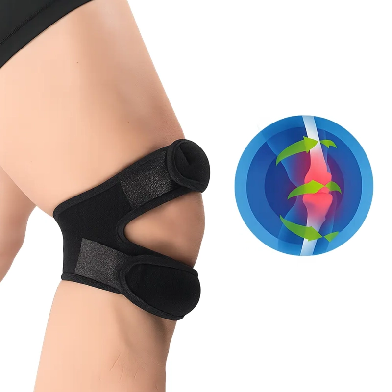 MENISQUERA DOBLE BANDA PATELAR SOPORTE RODILLA - 2