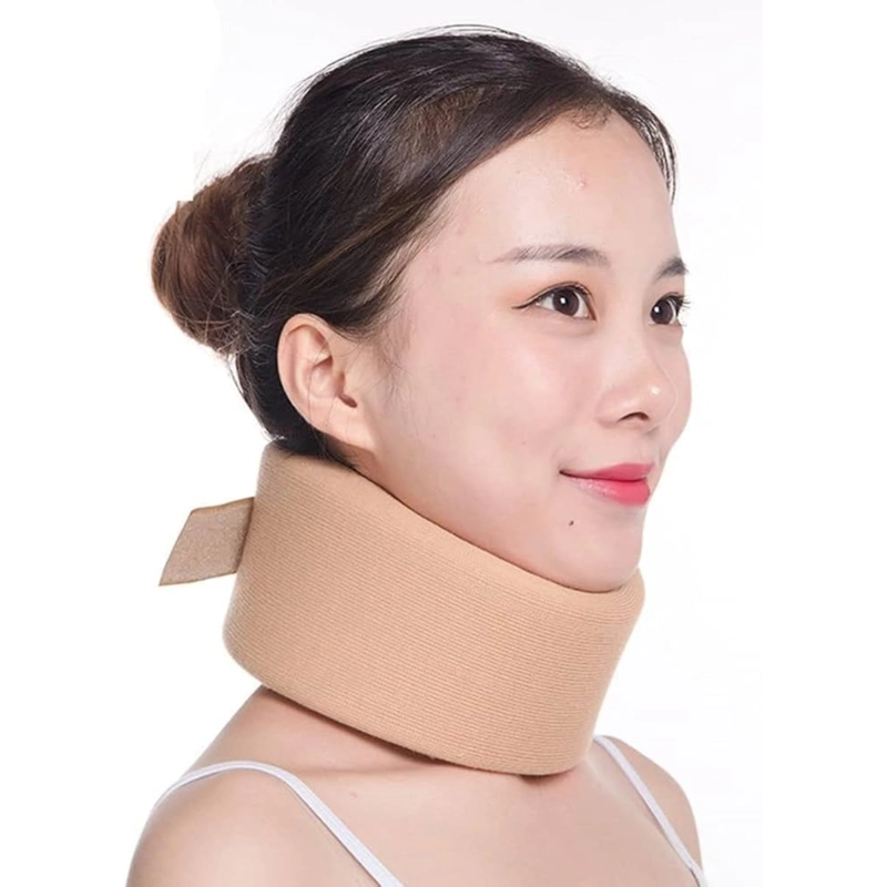 COLLAR CERVICAL BLANDO INMOVILIZADOR CUELLO SOPORTE TALLA M - 1