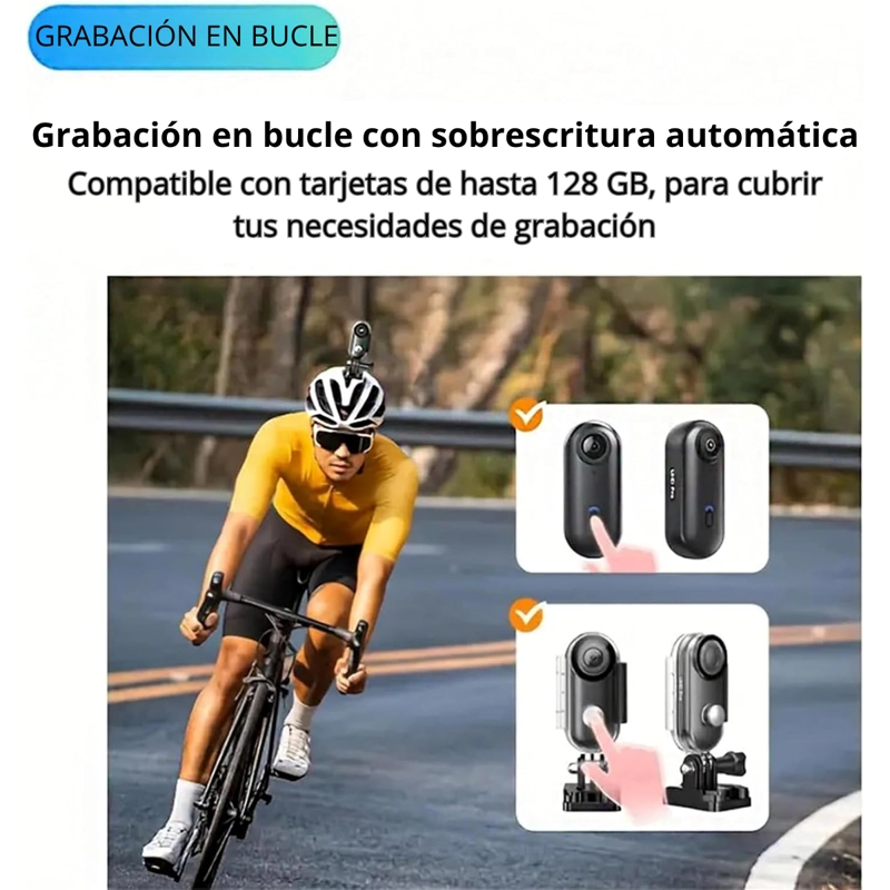 MINI CAMARA DEPORTIVA WIFI 1080P MAGNE TICA H.264 - 5