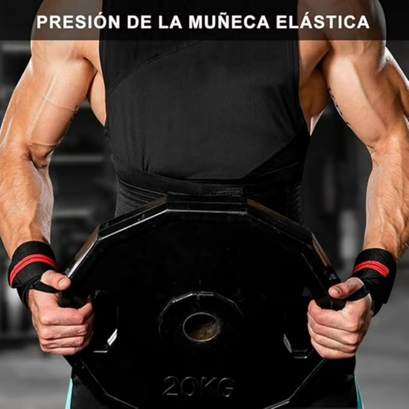 MUÑEQUERA DEPORTIVA ELASTICADA COMPRESION CROSSFIT GYM - 4
