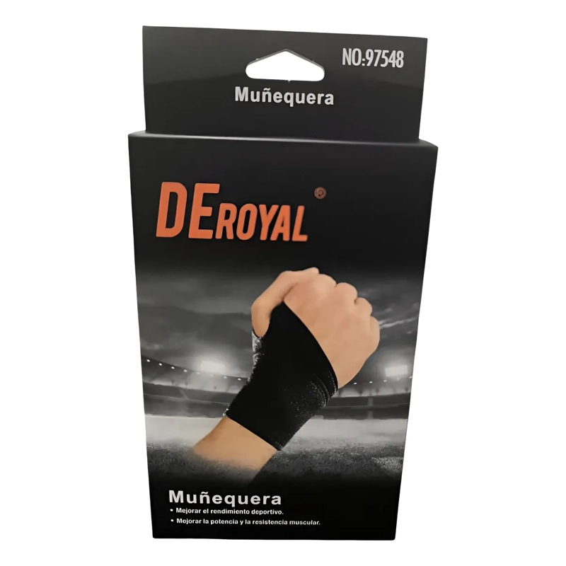 SOPORTE MUÑEQUERA ELASTICA DE COMPRESION DEPORTIVA 97548 - 5