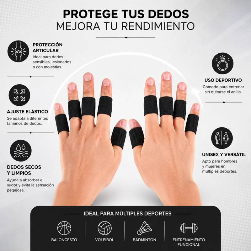 SOPORTE PARA DEDOS PROTECTOR DEPORTIVO 20869 - 4