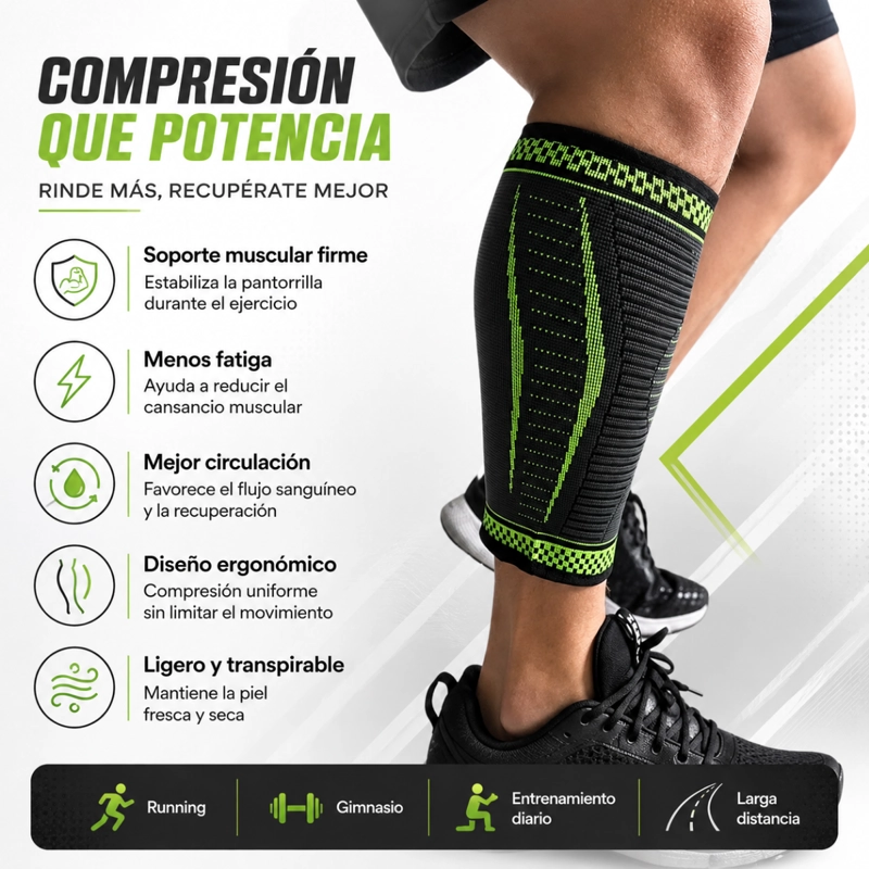 SOPORTE PANTORRILLA PANTORRILLERA COMPRESION DEPORTIVA 98720 - 4