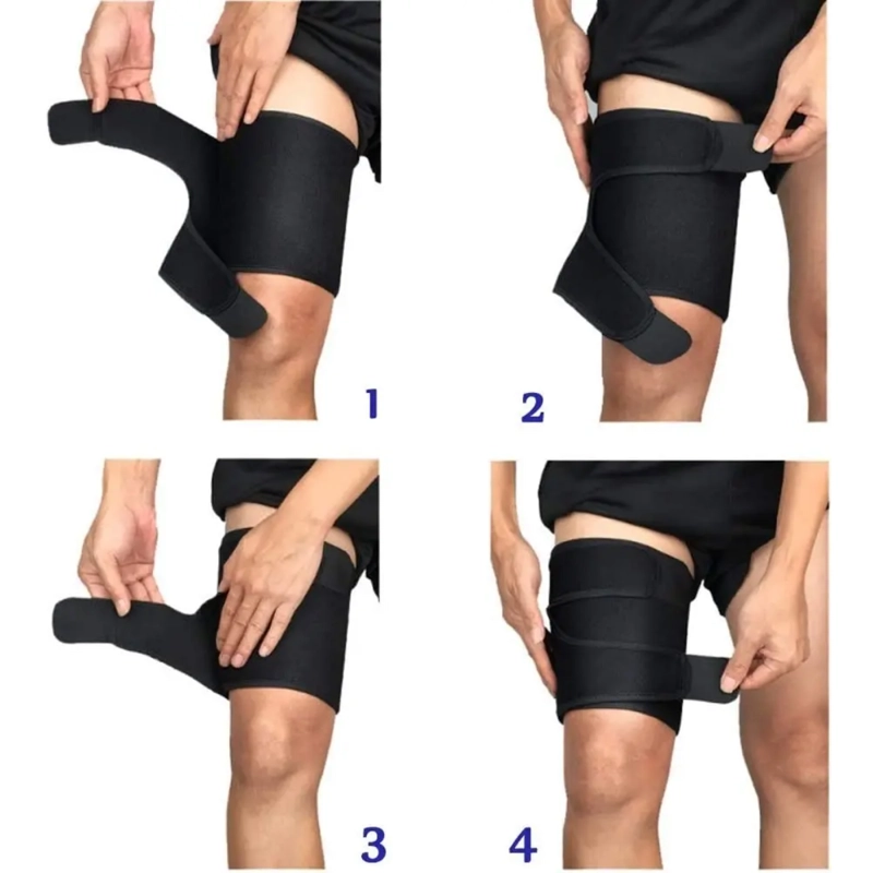 SOPORTE DE MUSLO NEOPRENO COMPRESION DEPORTIVA 21786 - 4