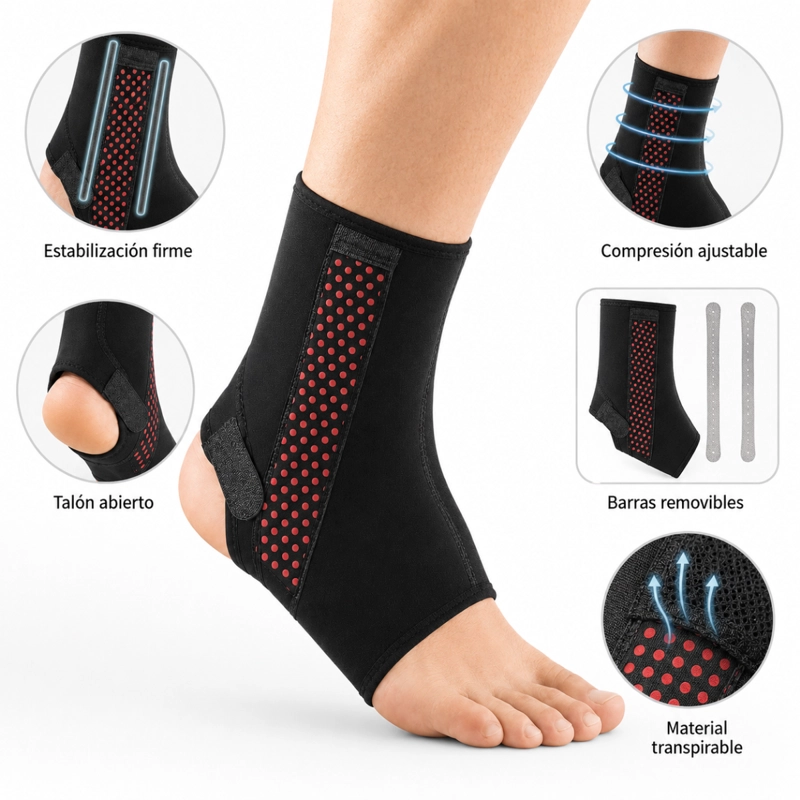 TOBILLERA FE RULA SOPORTE COMPRESION GYM 98457 - 2