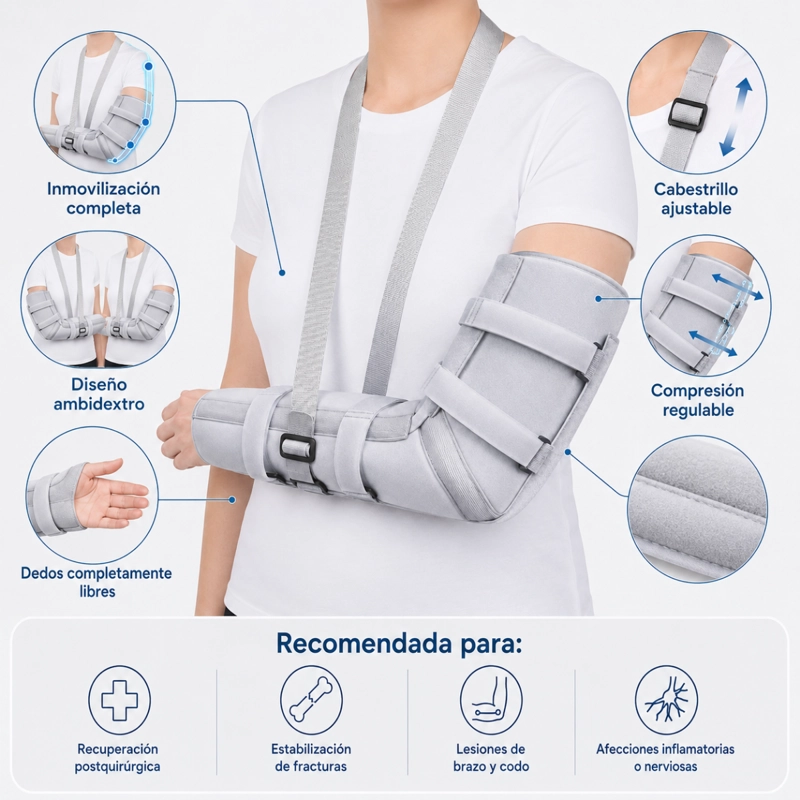 CABESTRILLO INMOVILIZADOR SOPORTE DE HOMBRO Y BRAZO - 3
