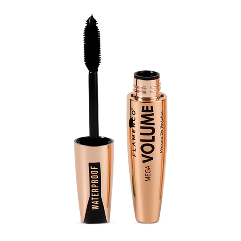 MASCARA DE PESTAÑAS FLAMENCO MEGA VOLUMEN WATERPROOF M02 - 1