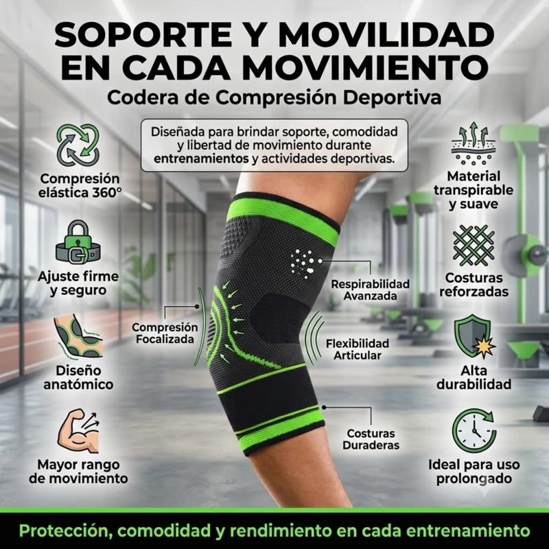 CODERA DE COMPRESION DEPORTIVA DEROYAL 98723 - 2