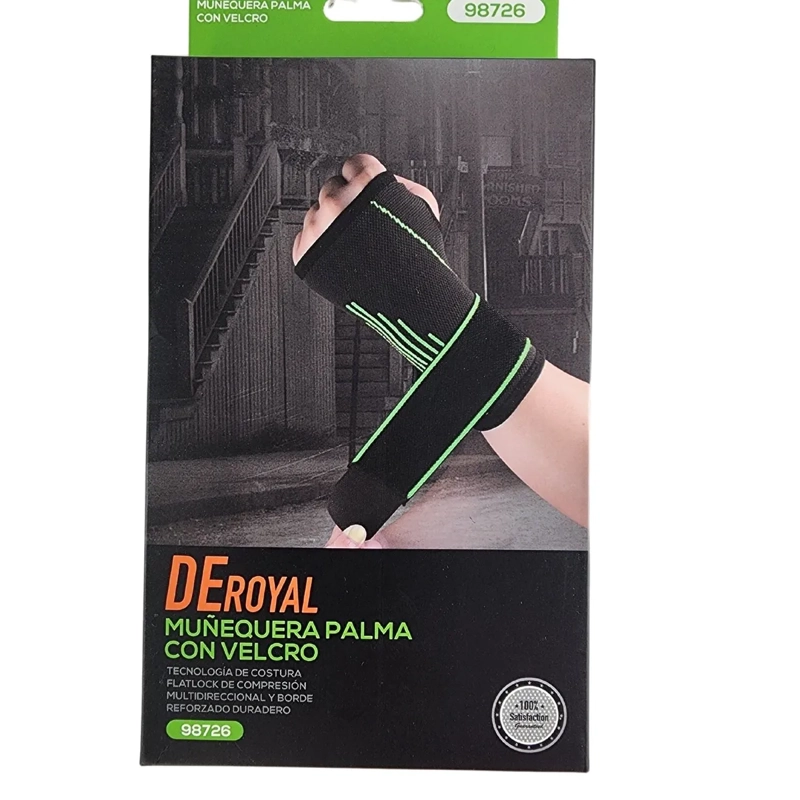MUÑEQUERA PALMA CON VELCRO DEPORTIVA AJUSTABLE 98726 - 4
