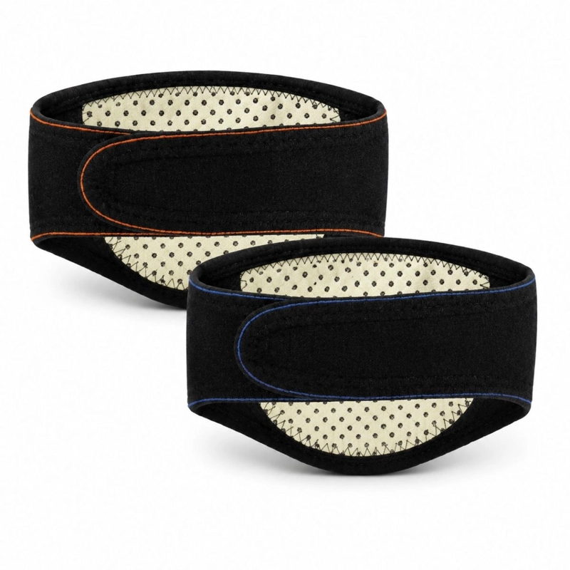 BANDA CUELLO CERVICAL TE RMICA CALOR CON IMANES - 2