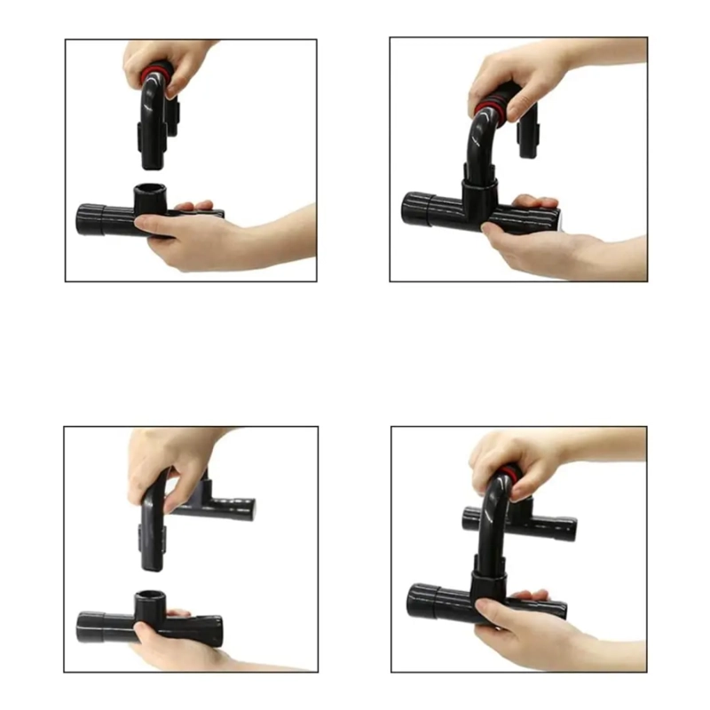 PACK 2 SOPORTES FLEXIONES PECHO PUSH UP STAND ANTIDESLIZANTE - 5