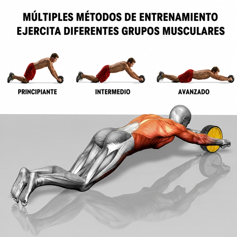 RUEDA ABDOMINAL PARA EJERCICIOS DE ABDOMEN GYM - 4