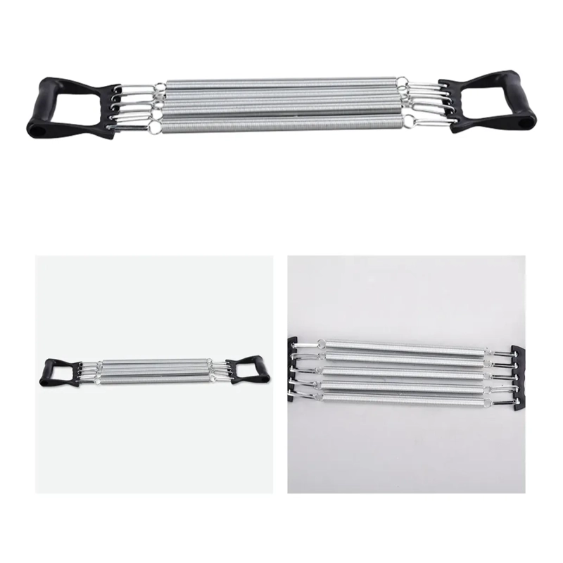 EJERCITADOR DE PECHO CHEST PULL 5 RESORTES ACERO - 4