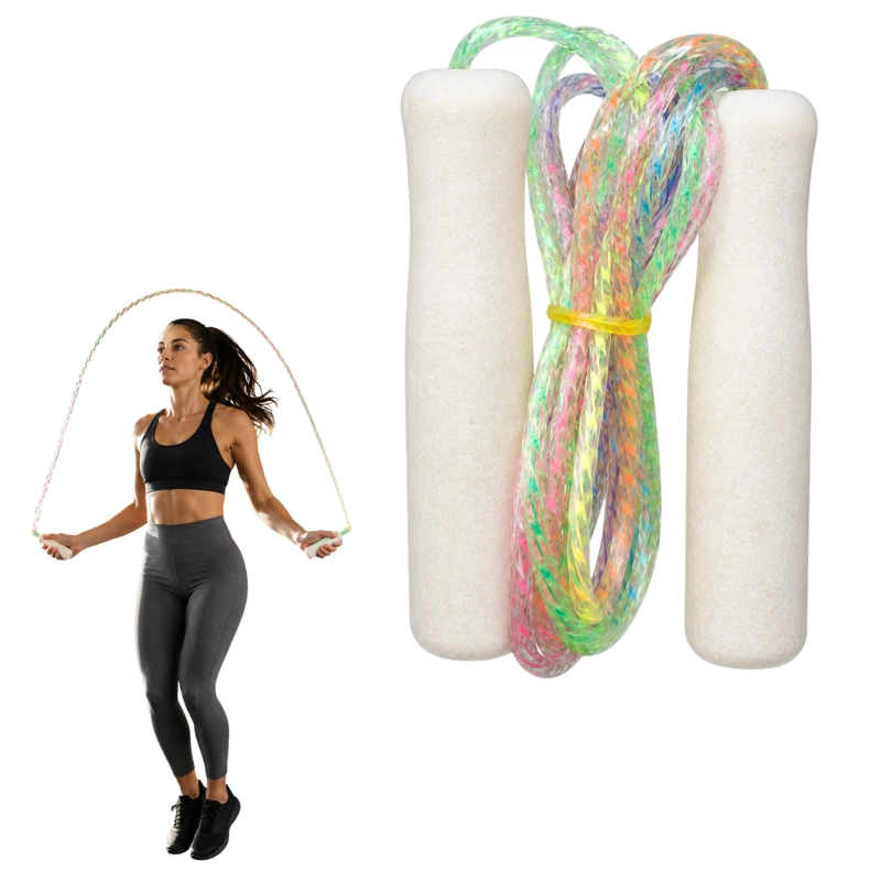 CUERDA DE SALTAR CON CONTADOR DE SALTOS PROFESIONAL FITNESS - 1