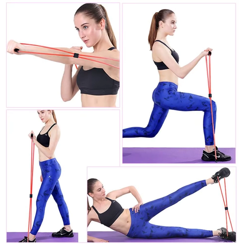 CUERDA ELASTICA DE RESISTENCIA MOBILE GYM MULTIFUNCIONAL - 6