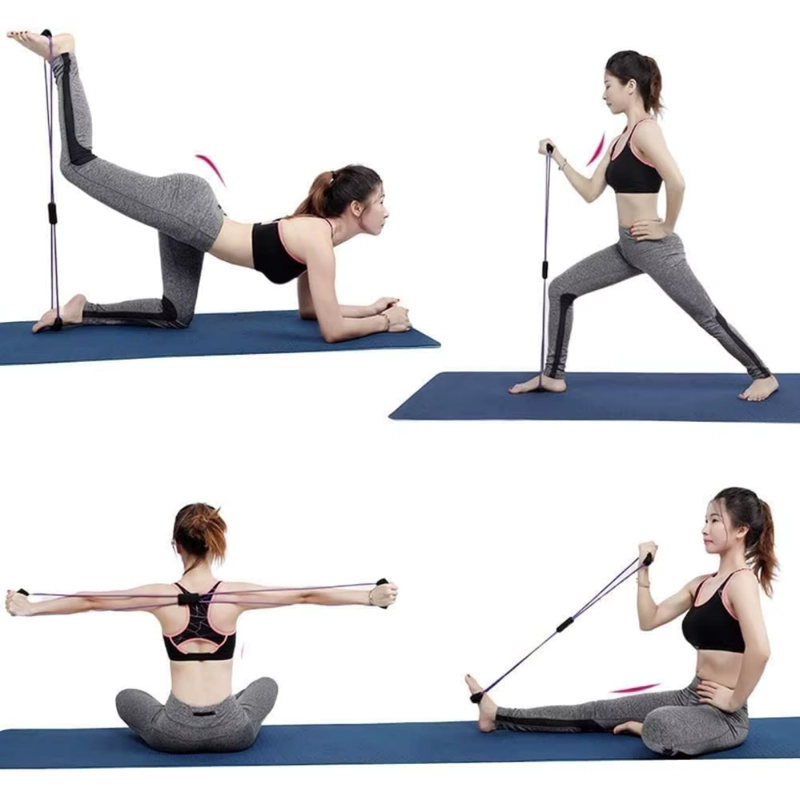 CUERDA ELASTICA DE RESISTENCIA MOBILE GYM MULTIFUNCIONAL - 7