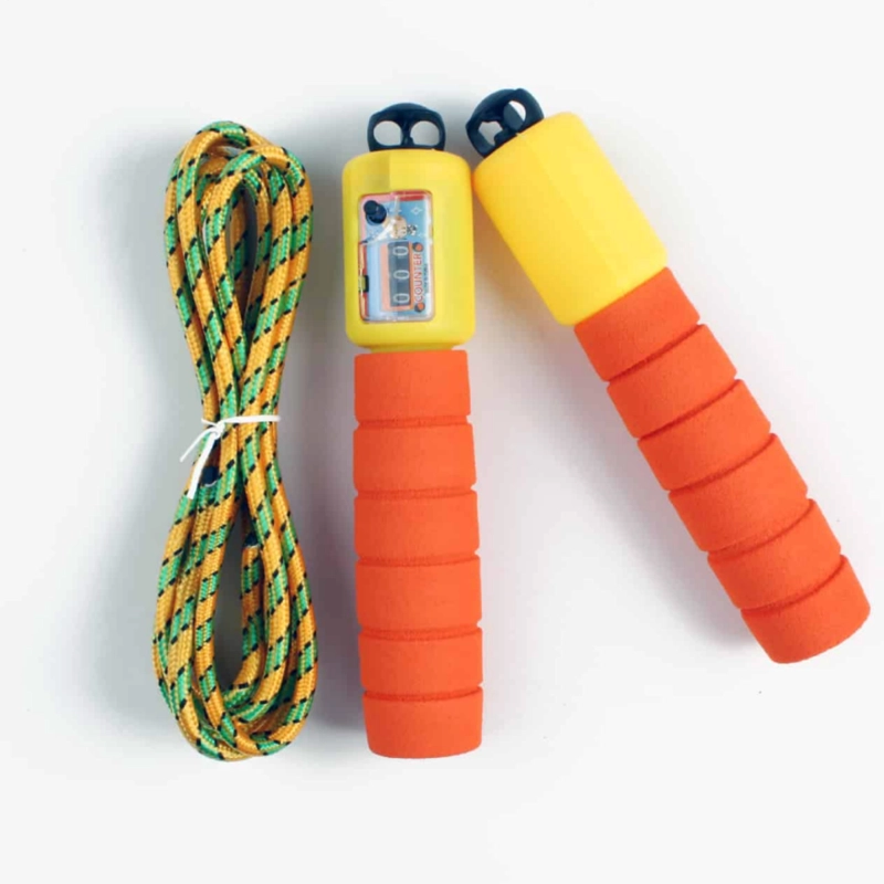 CUERDA PARA SALTAR CON CONTADOR Y MANGOS ERGONOMICOS COLORES - 2