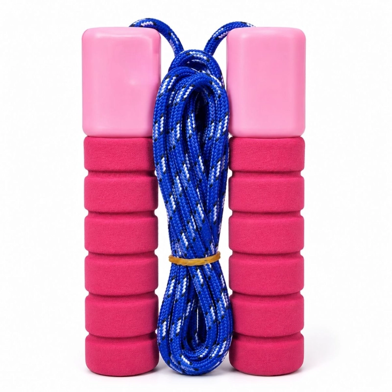 CUERDA PARA SALTAR CON CONTADOR Y MANGOS ERGONOMICOS COLORES - 5