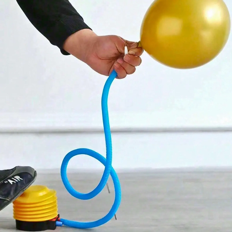INFLADOR DE PIE PORTATIL PARA INFLABLES PELOTAS Y COLCHONES - 6