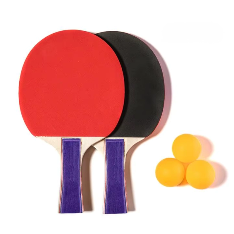 SET 2 PALETAS PING PONG CON 3 PELOTAS - 2