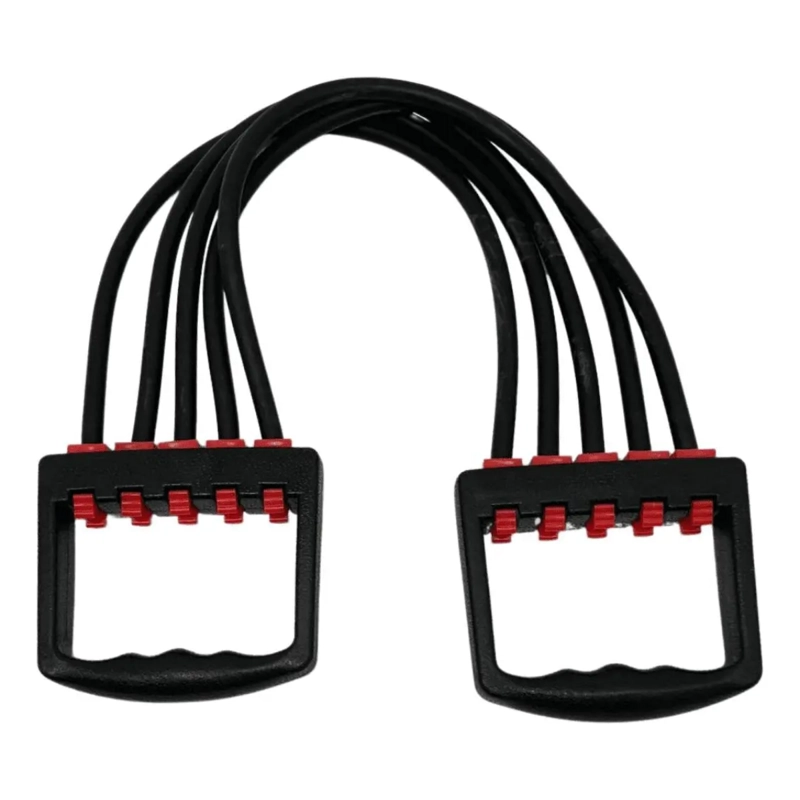 TENSOR DE PECHO 5 RESORTES EJERCITADOR MUSCULAR FITNESS - 2