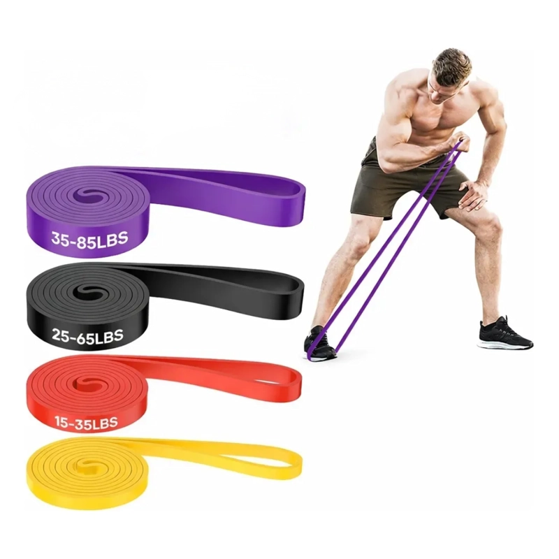 BANDA ELASTICA RESISTENCIA 22-56KG CIRCULAR 208CM CROSSFIT - 4