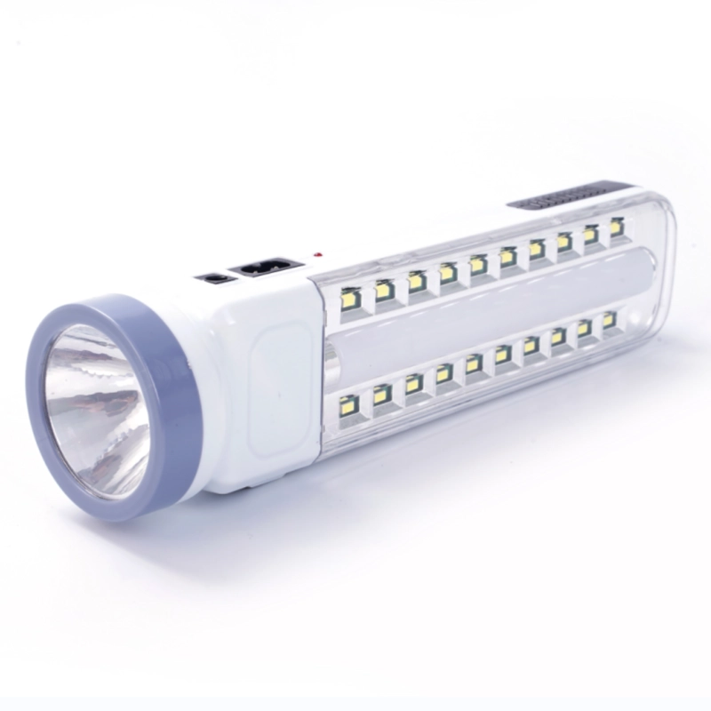 LINTERNA EMERGENCIA LED RECARGABLE A PILA 3 EN 1 - 2