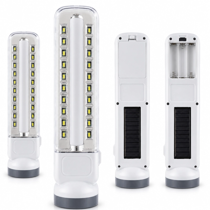 LINTERNA EMERGENCIA LED RECARGABLE A PILA 3 EN 1 - 3