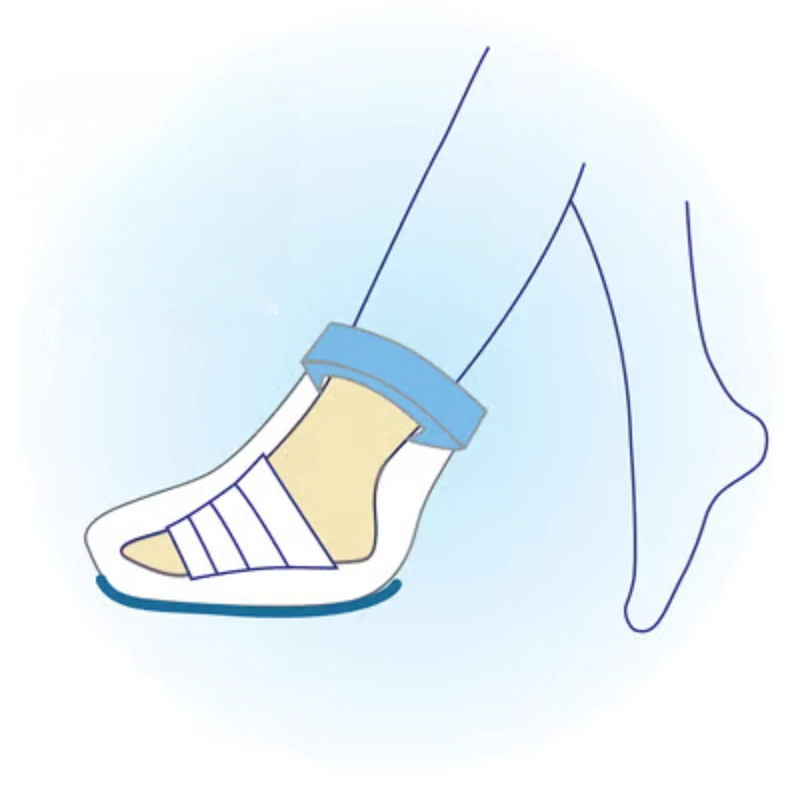 BOTA IMPERMEABLE PROTECTOR YESO Y VENDA PARA BAÑO PARA PIE - 3