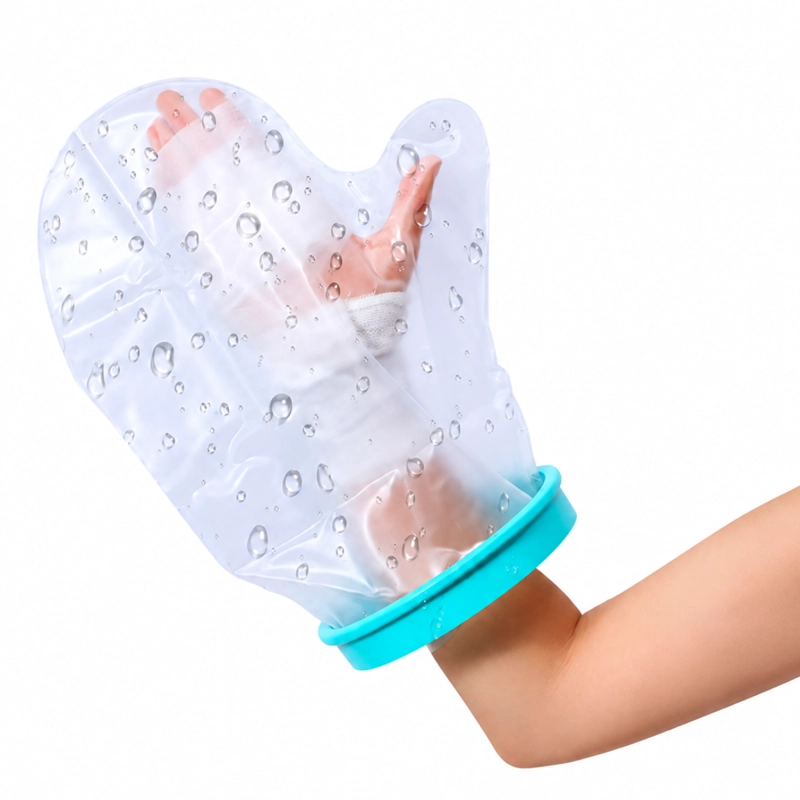 PROTECTOR IMPERMEABLE DE YESO Y VENDA PARA MANO - 1