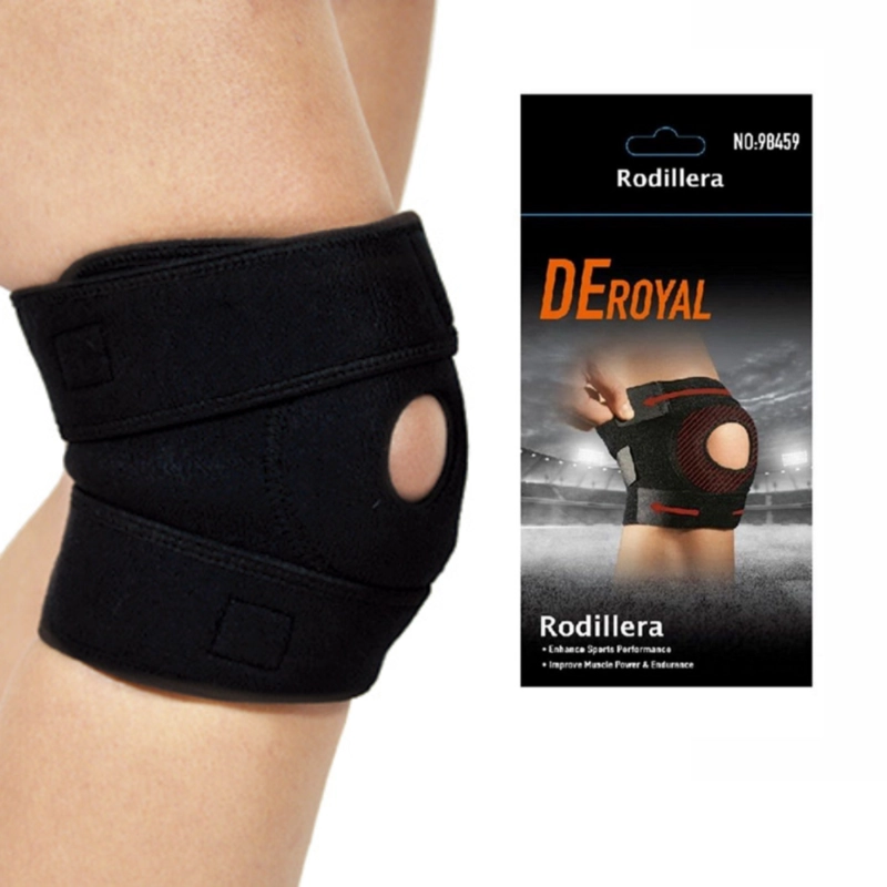 RODILLERA DEPORTIVA AJUSTABLE ROTULA ABIERTA DEROYAL 98459 - 1