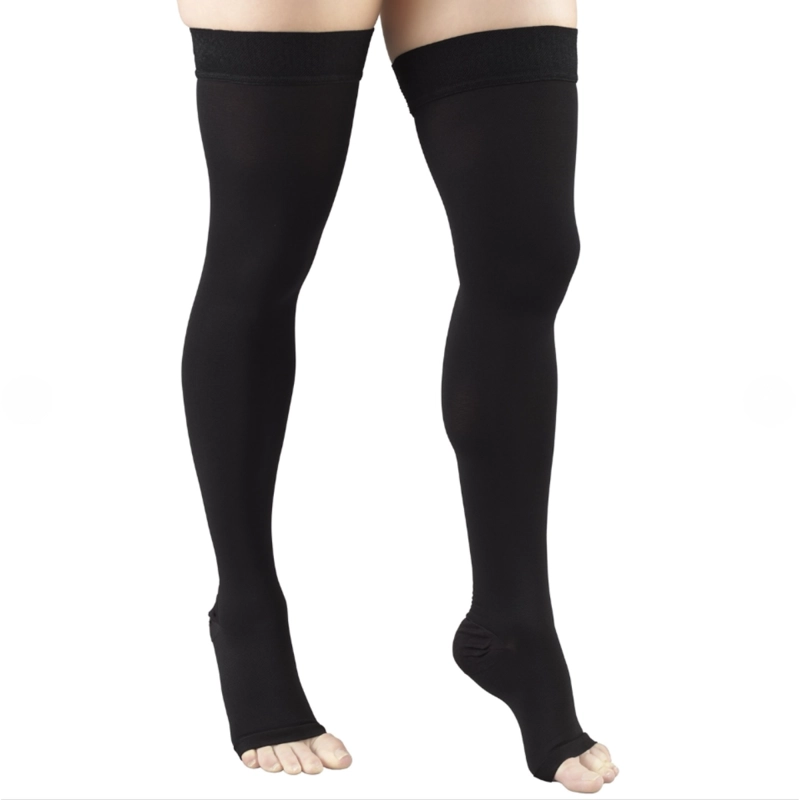 MEDIAS LARGAS COMPRESION GRADUADA PARA CIRCULACION Y VARICES TALLA M L XL - 7