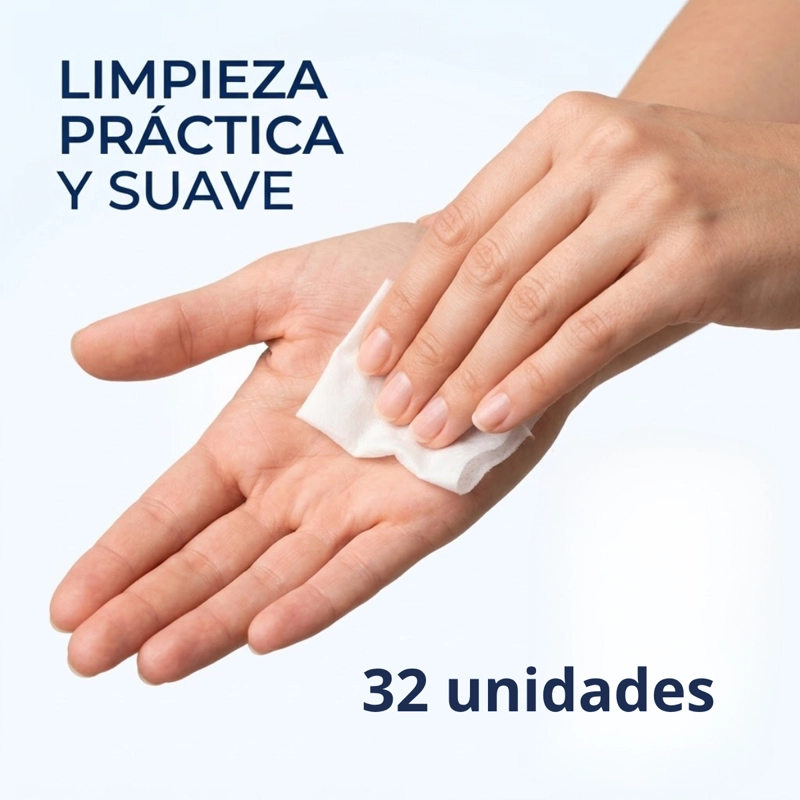 PACK 32 TOALLITAS HUMEDAS DESINFECTANTES ANTISE PTICAS HERIDA - 3