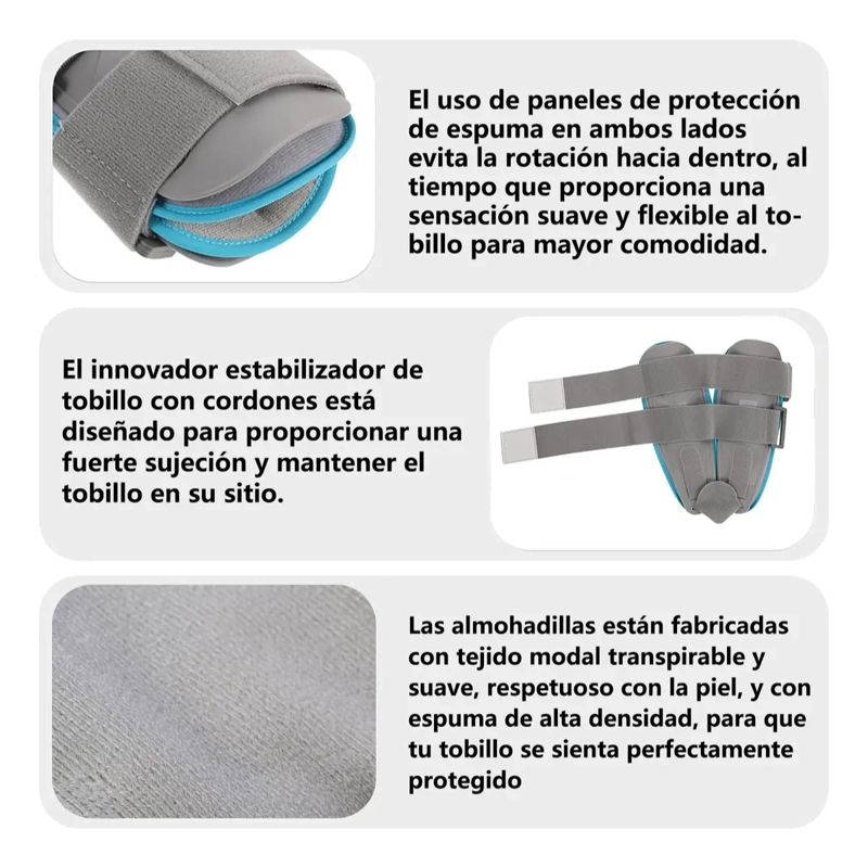 ORTESIS ESTABILIZADORA TOBILLO SOPORTE RIGIDO ESGUINCE - 2