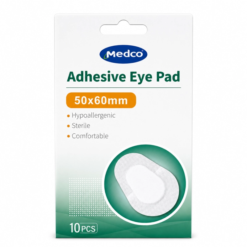 PACK 10 PARCHES OCULAR ADHESIVO ESTE RIL HIPOALERGE NICO 50X60 - 1