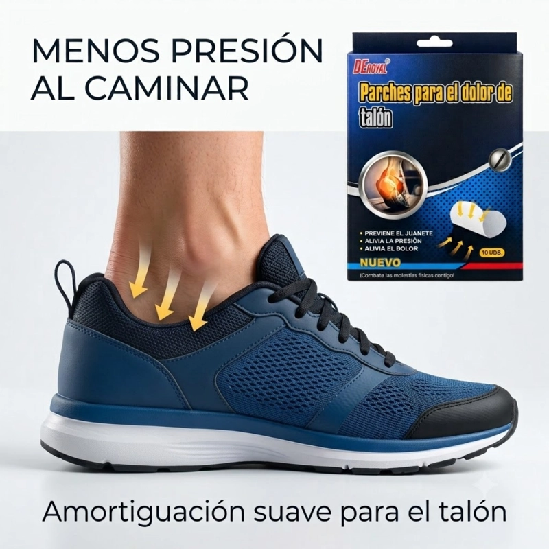 PACK 20 PARCHES DOLOR DE TALON ALIVIA PRESION Y FASCITIS - 2