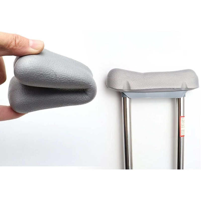 PAR DE MULETAS ORTOPE DICAS DE ALUMINIO AJUSTABLES CON APOYOS - 5