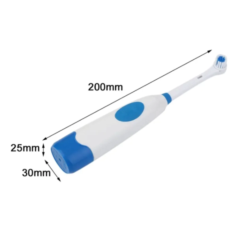 CEPILLO DE DIENTES ELE CTRICO A PILA CON BASE Y 3 CABEZALES - 2