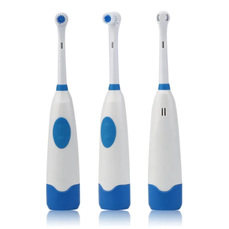 CEPILLO DE DIENTES ELE CTRICO A PILA CON BASE Y 3 CABEZALES - 6