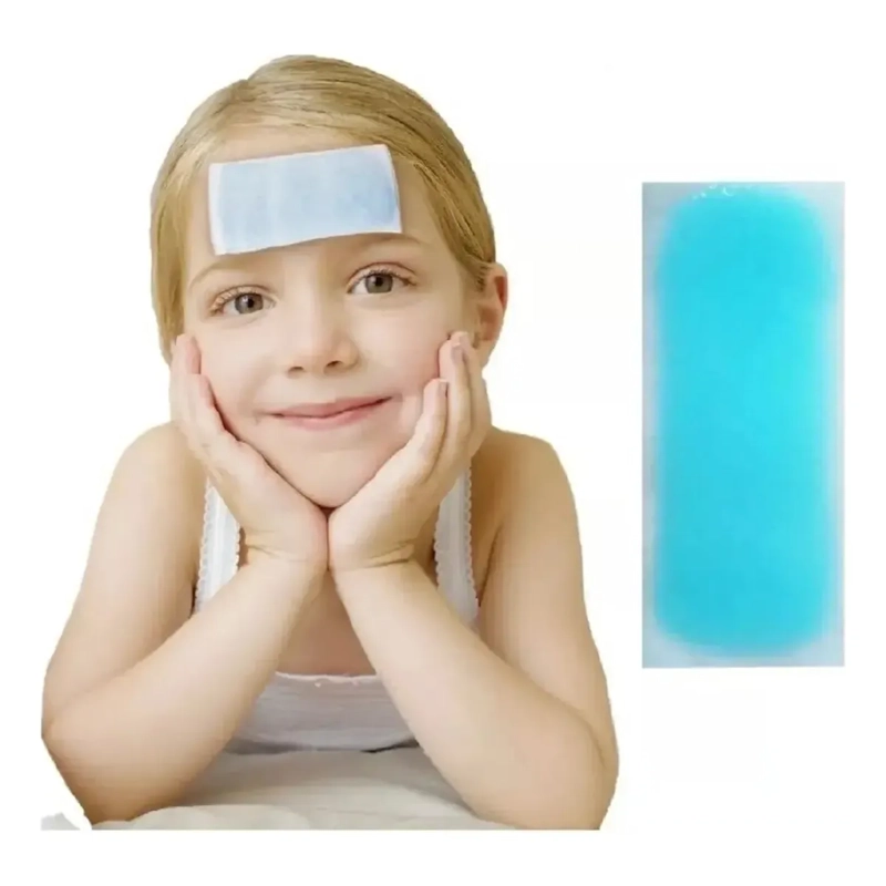 PACK 6 PARCHES DE GEL PARA ALIVIO DE LA FIEBRE BEBE  NIÑOS - 1