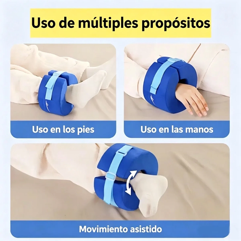 COJIN ELEVADOR ANTIESCARAS ESPUMA PIE TALON TOBILLO Y MUÑECA - 6
