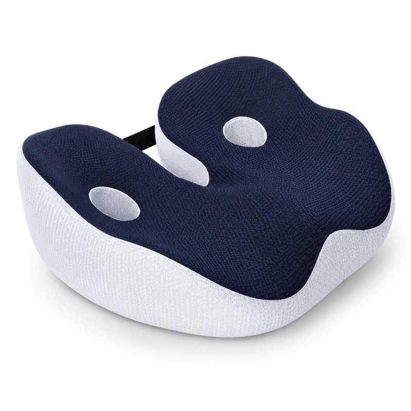 COJIN ORTOPE DICO ERGONOMICO ASIENTO CON MEMORIA Y ORIFICIO - 1