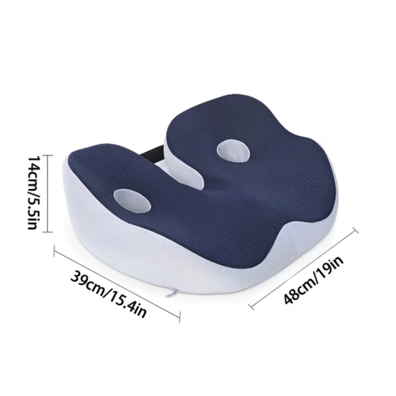 COJIN ORTOPE DICO ERGONOMICO ASIENTO CON MEMORIA Y ORIFICIO - 2