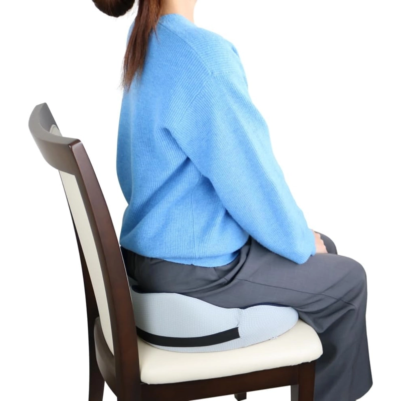 COJIN ORTOPE DICO ERGONOMICO ASIENTO CON MEMORIA Y ORIFICIO - 5