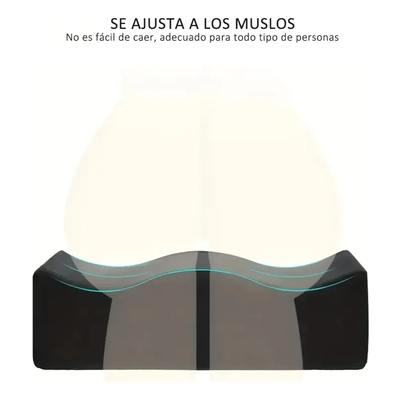 ALMOHADA COJIN ERGONOMICO MULTIUSO DESCANSO CON FUNDA - 3