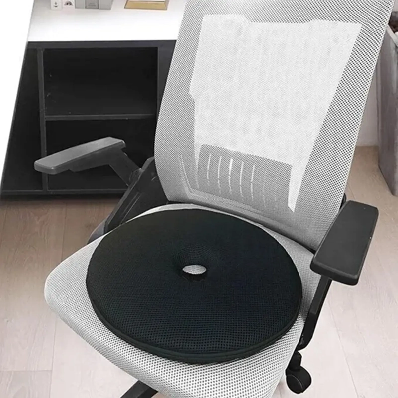 COJIN REDONDO DE GEL ANTIESCARAS PARA ASIENTO CON FUNDA - 6