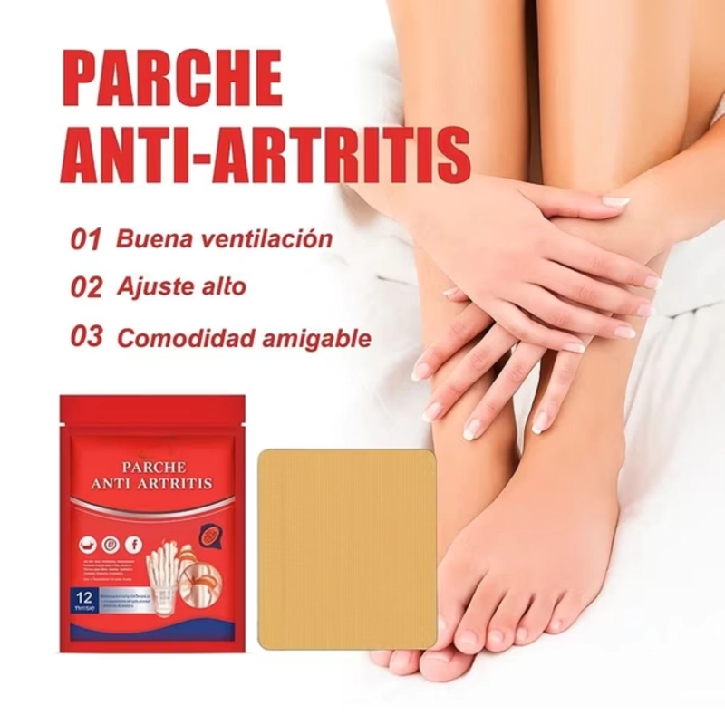 PACK 12 PARCHES PARA ALIVIO DOLOR ARTRITIS METABOLICA - 3